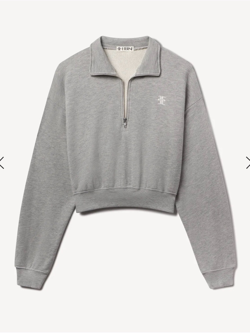 Eterne Half Zip Sweatshirt